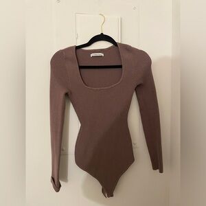 Abercrombie & Fitch Brown Bodysuit